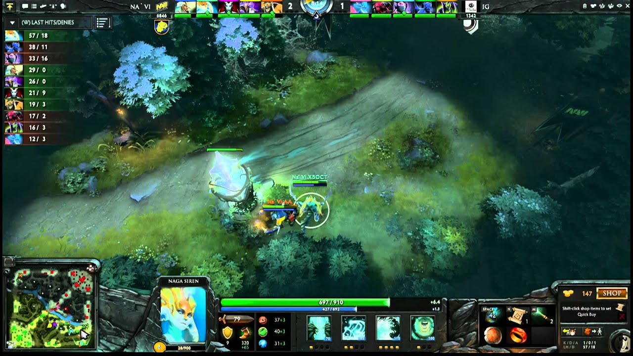 Na`Vi vs iG- Grand Finals, Game 1 - The International - English Commentary