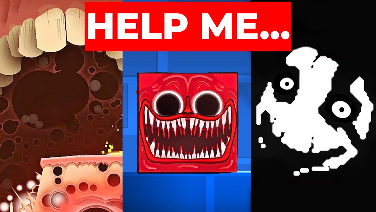 Я играл в САМЫЕ СТРАШНЫЕ уровни Geometry Dash...