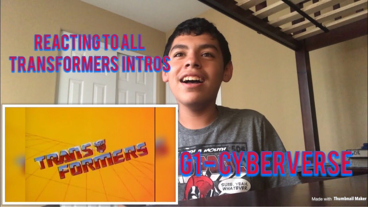 Reacting to all Transformers intros from G1 to Cyberverse