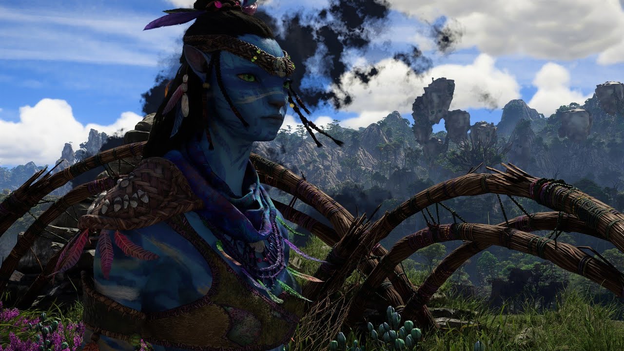 Avatar: Frontiers of Pandora - Rainy walk from the Hollows to Resistance Hideout