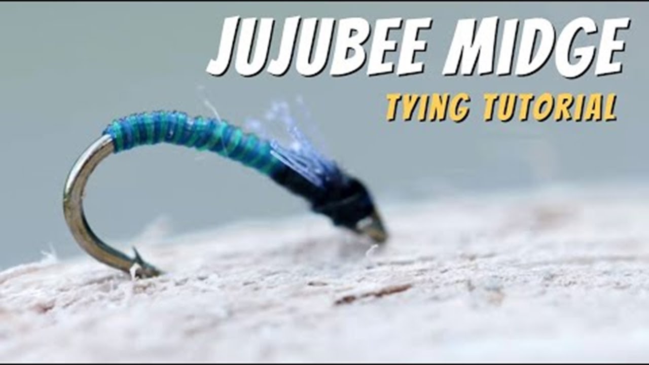 Jujubee Midge Fly Pattern (Fly Tying Tutorial)