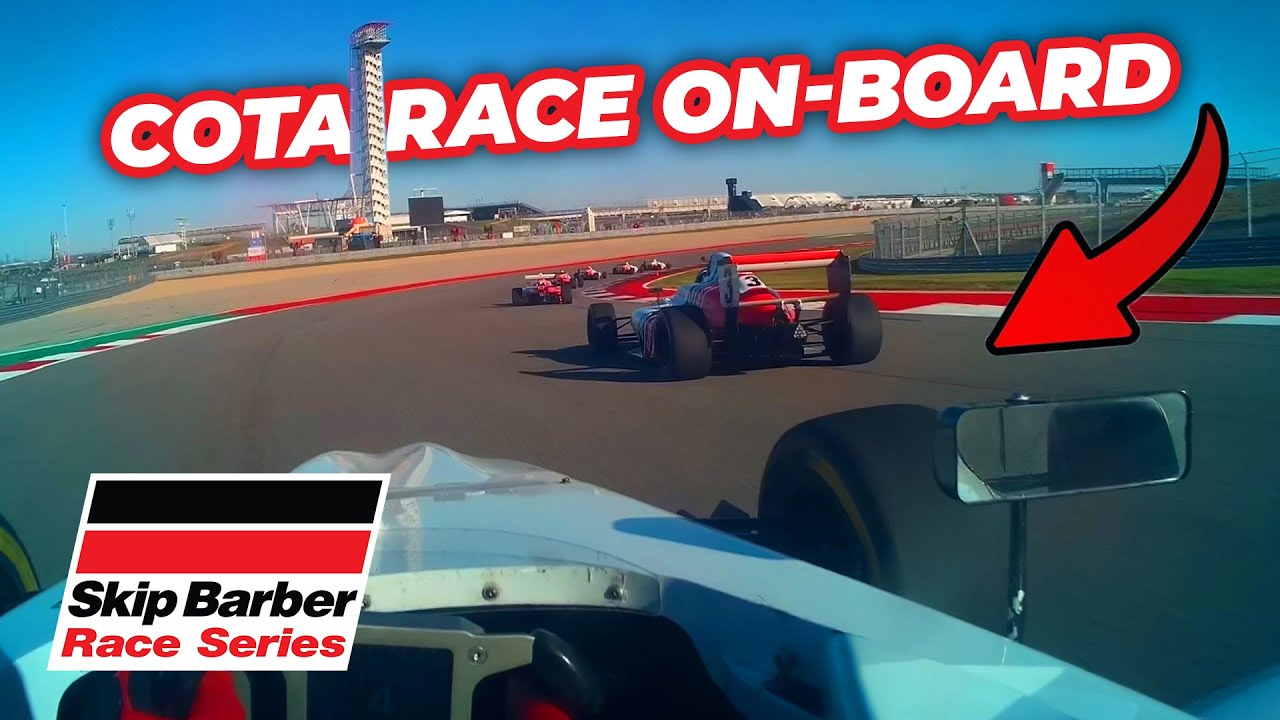 STARTING FROM THE BACK - Skip Barber Race Series Circuit of the Americas F4 On-Board