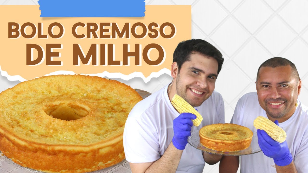 BOLO CREMOSO DE MILHO - ABCDÁRIO DA CONFEITARIA FEAT. CHEF JAILSON SILVA (CHEF MIGA) - RECEITA