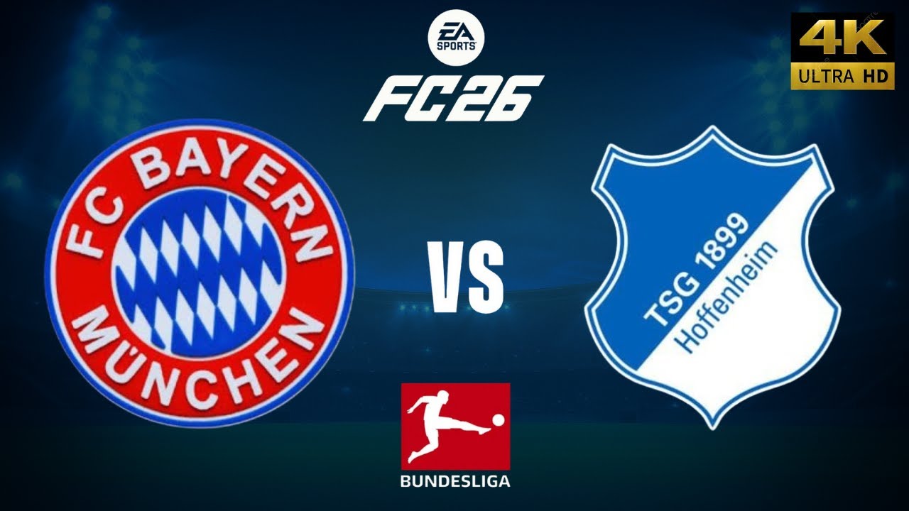 FC 26 - Bayern Munich vs Hoffenheim - Bundesliga 25/26 Full Match - PC [4K60]