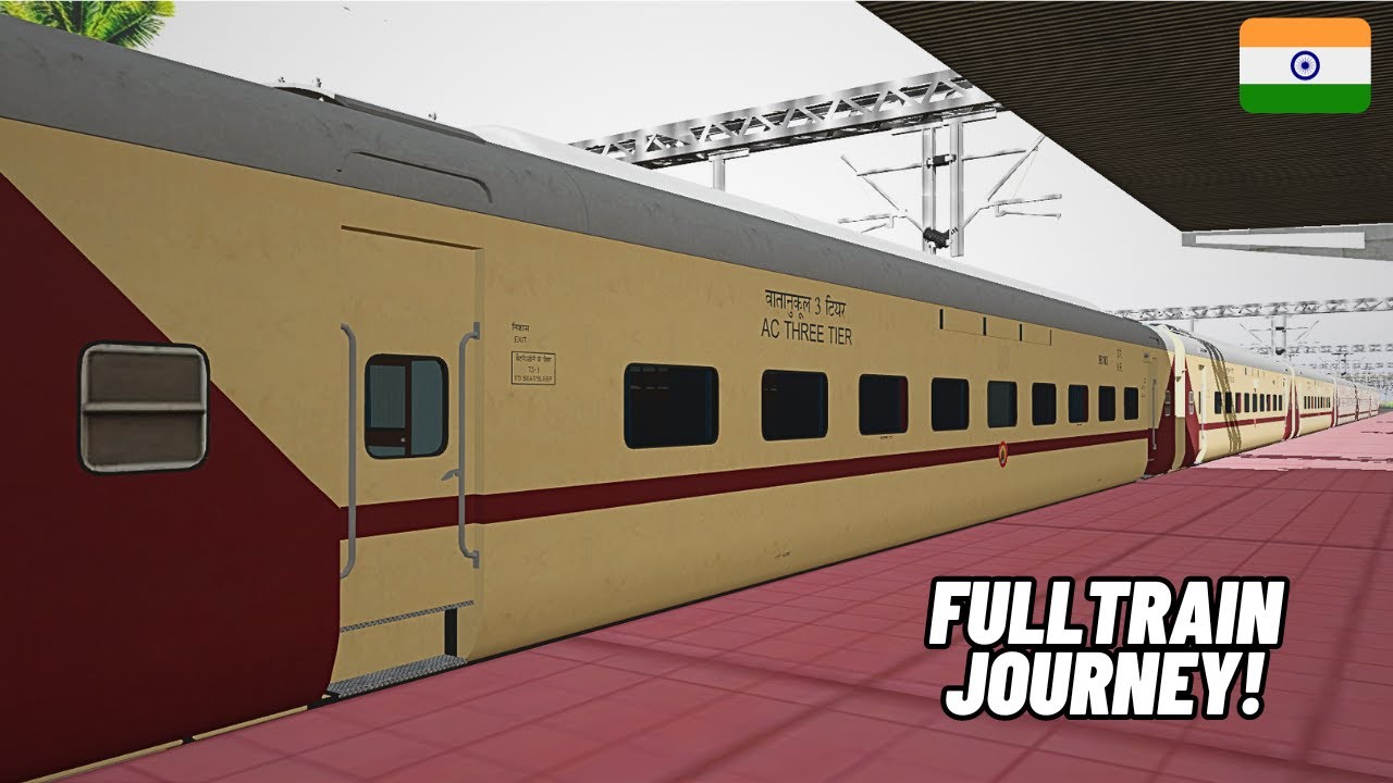 FULL TRAIN JOURNEY TILL CHENNAI CENTRAL IN INDIAN RAILWAYS || TRAINZ SIMULATOR 19 || JOURNEY VLOG