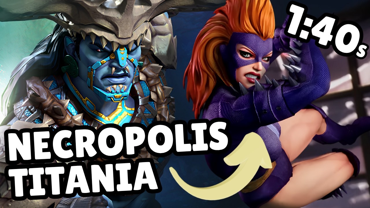 Necropolis Titania Rinsed In Under 2 Minutes - Rank 5 Attuma!