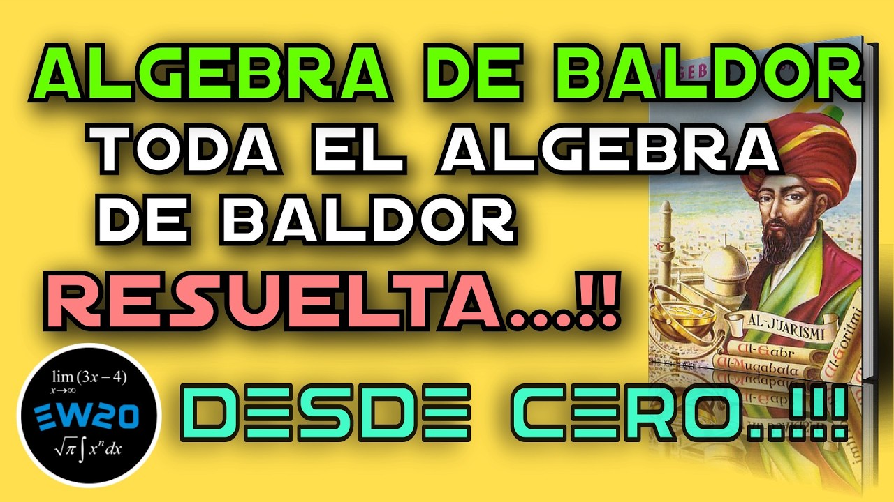 Algebra de Baldor Desde Cero - Ejercicio 1