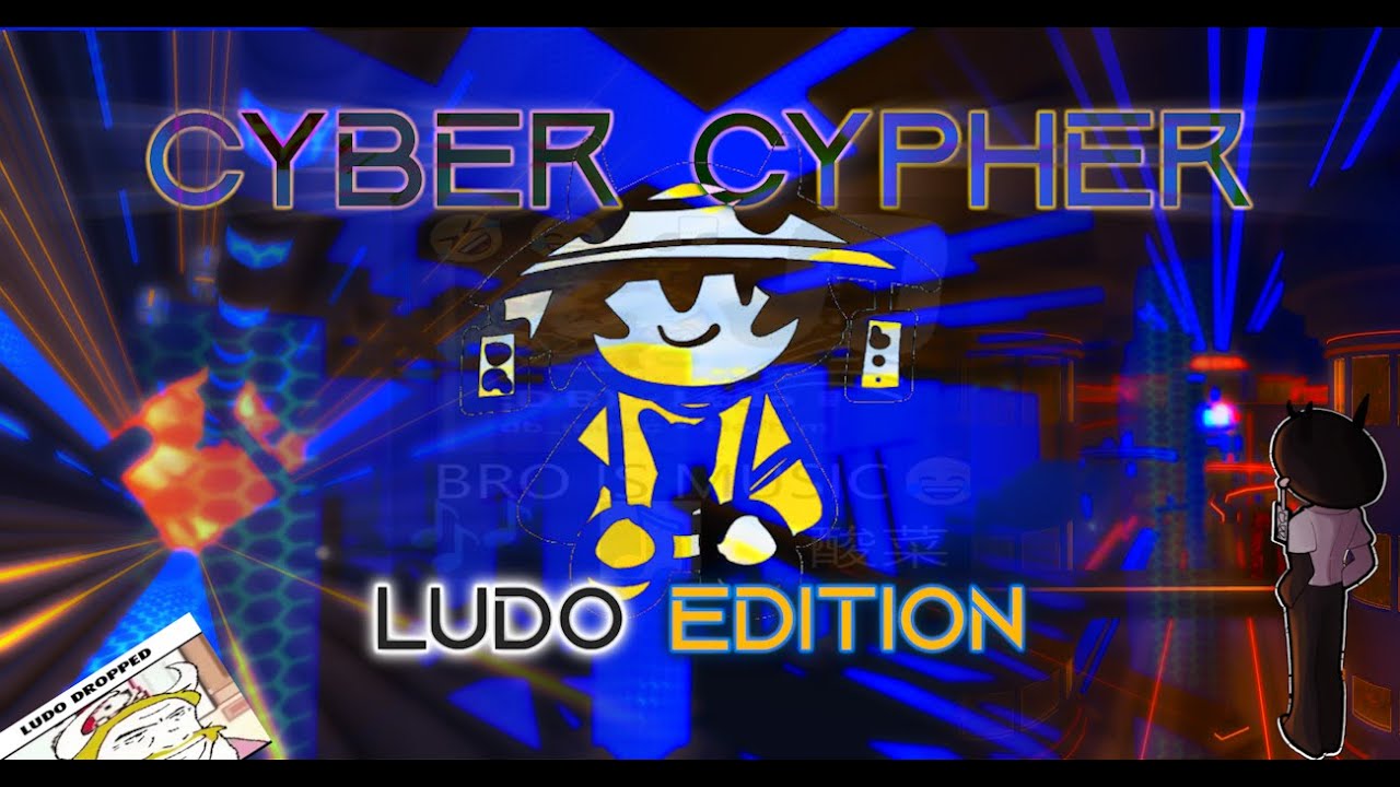 [visual/audio warning] Cyber Cypher but i've stolen ludo's footage