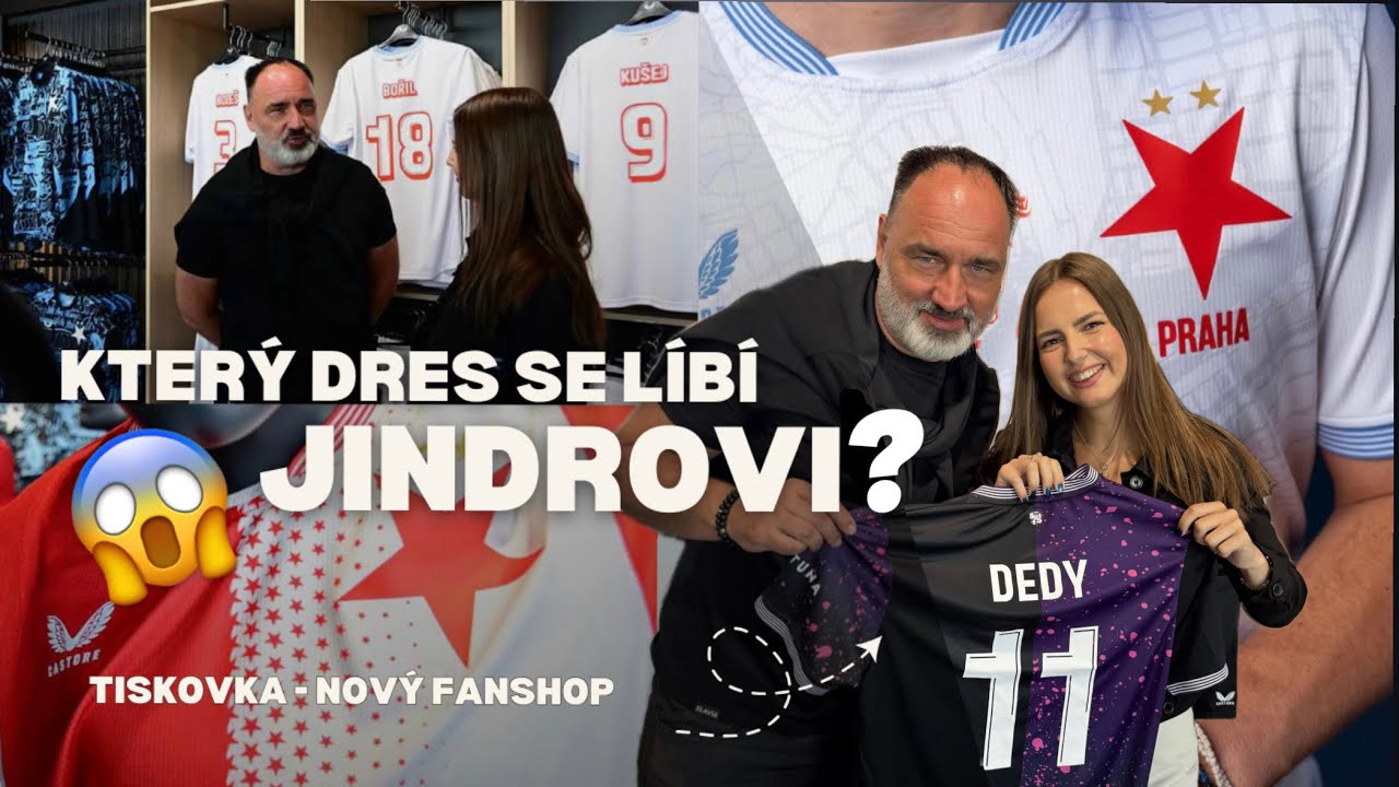 NOVÉ DRESY a NEJVĚTŠÍ FANSHOP🔥| vlog z tiskovky ❤️🤍