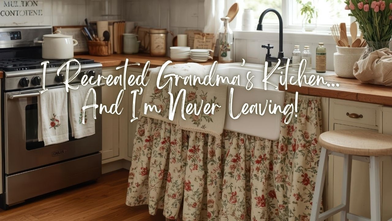 ULTIMATE Grandma’s Kitchen Tour 2026: Cozy Cottagecore & Vintage Farmhouse Decor Ideas