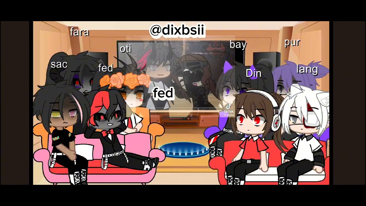 yeosm react to fed as random gacha tiktok (1/2)||gacha ultra||yeosM🌹