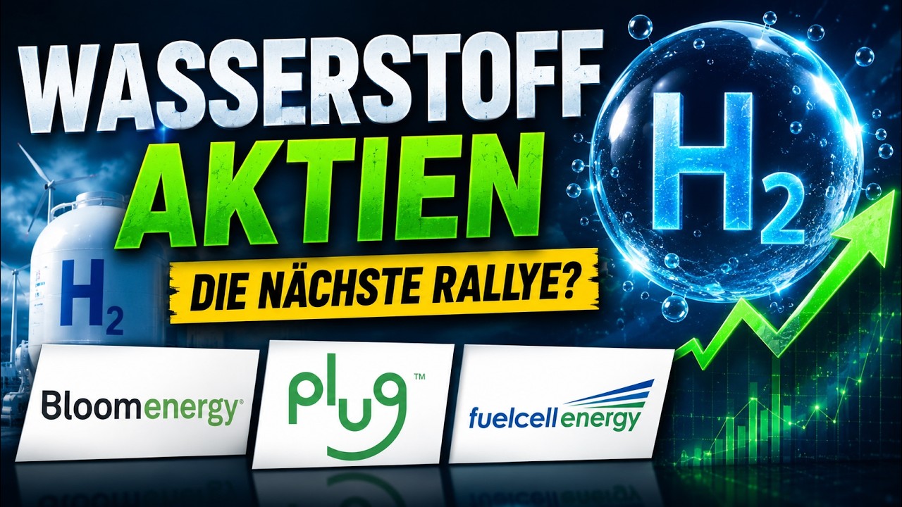 Wasserstoff & KI Boom: Diese Aktien k&ouml;nnten explodieren (Bloom Energy, FuelCell & mehr) #hydrogen