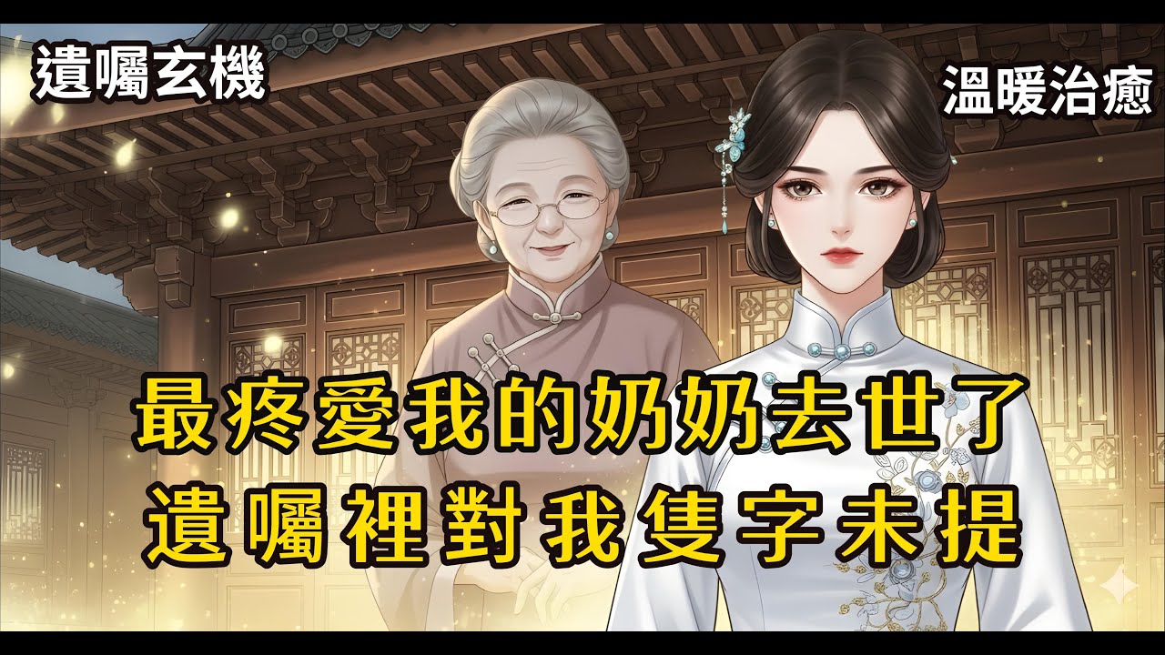 【完结】大反轉：奶奶去世只留我20件舊旗袍？遺囑背後藏著驚天秘密！🤯👗 #小說 #有聲小說 #一口氣看完