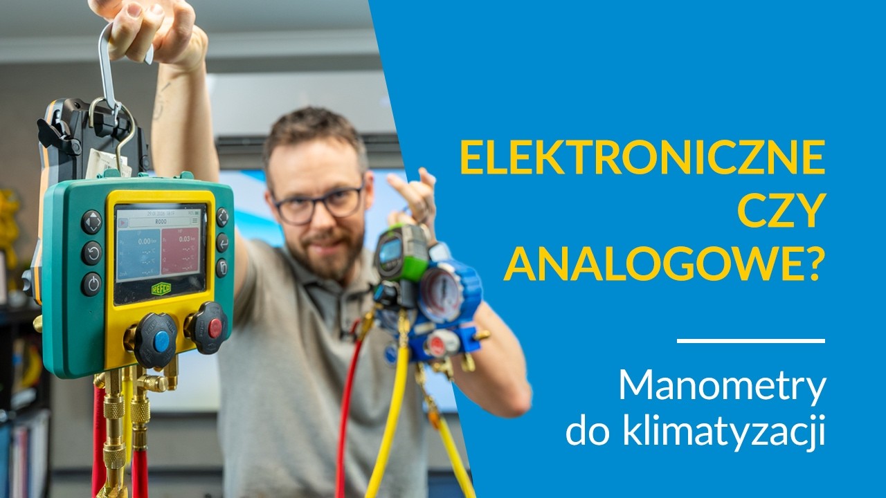 Elektroniczne czy analogowe? Manometry do klimatyzacji