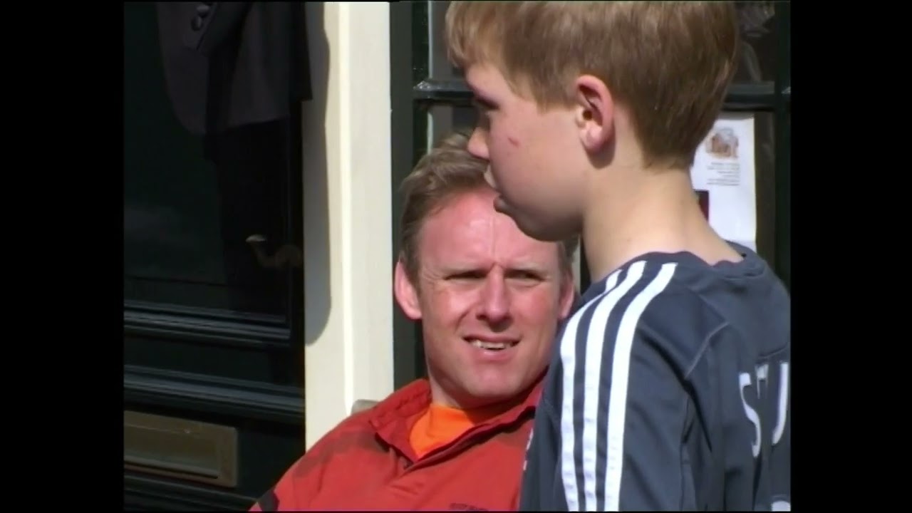 Koninginnedag 2004  Bloemgracht Amsterdam.