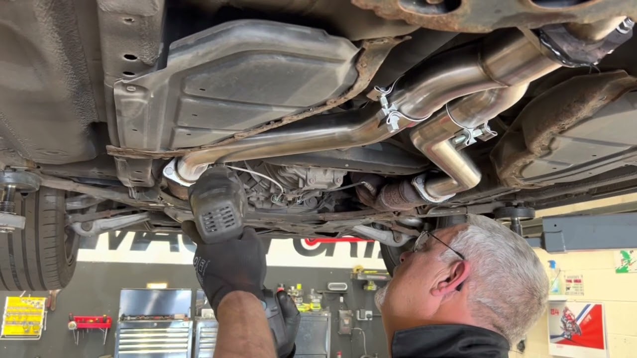 Bob’s bit: Fitting a Tarmac Sportz Y-pipe to a Nissan 350Z