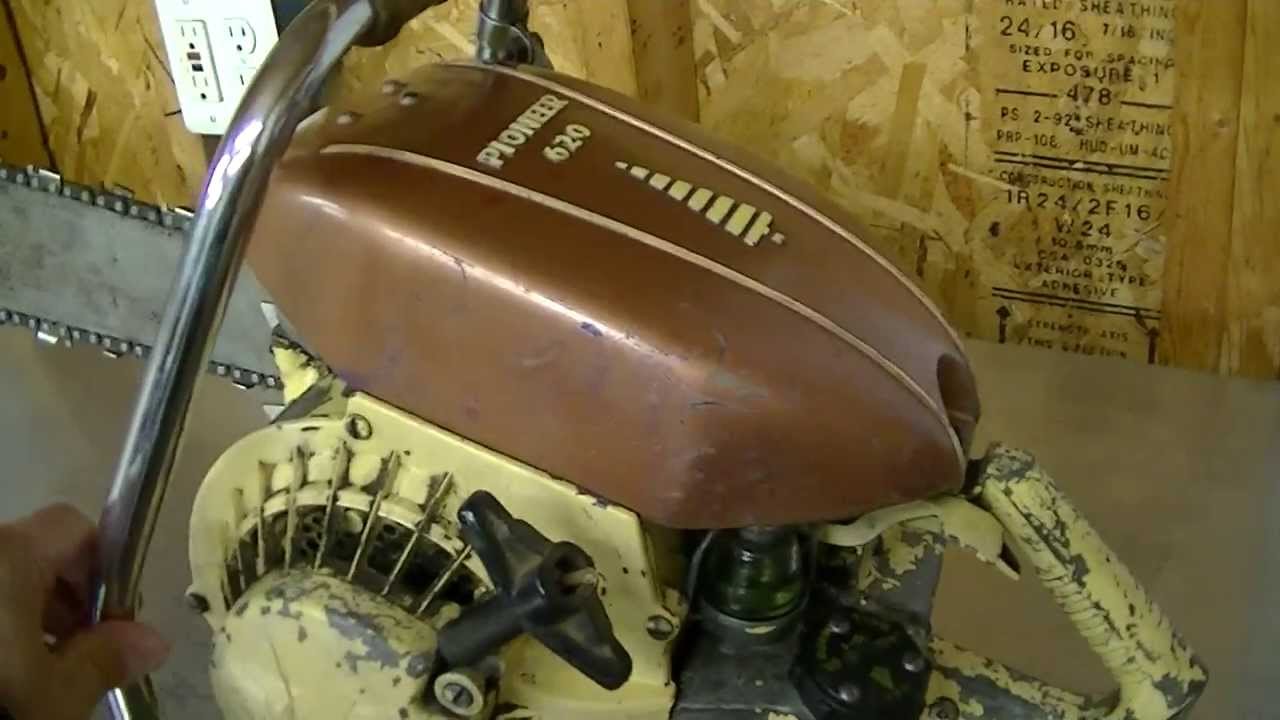 vintage pioneer super 620 chainsaw