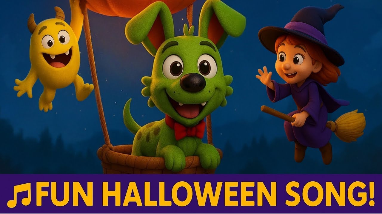 Halloween Night | Halloween Song for Kids 2025 |  Ziparo