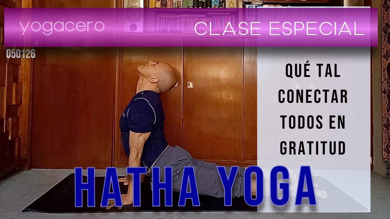 Clase de yoga especial. Buscando una gran conexión. 050126