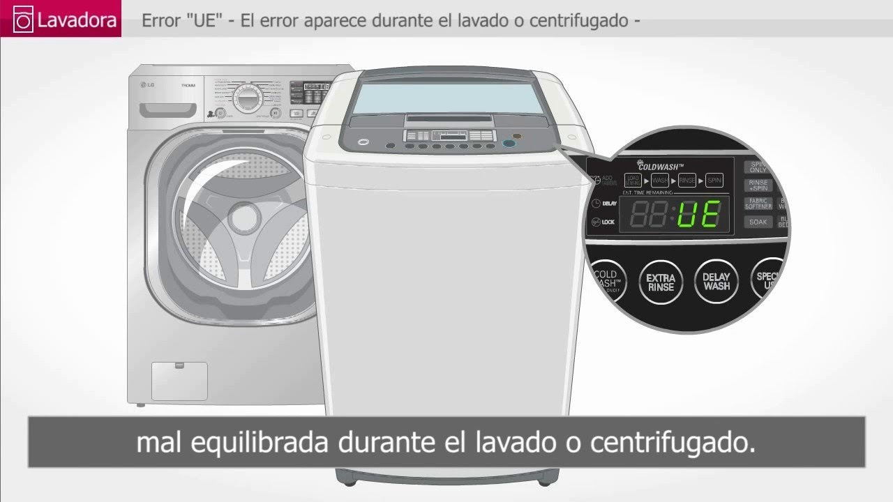 ERROR UE LAVADORA SAMSUNG, CÓDIGO DE ERROR LAVADORA SAMSUNG, UE LAVADORA SAMSUNG 2023