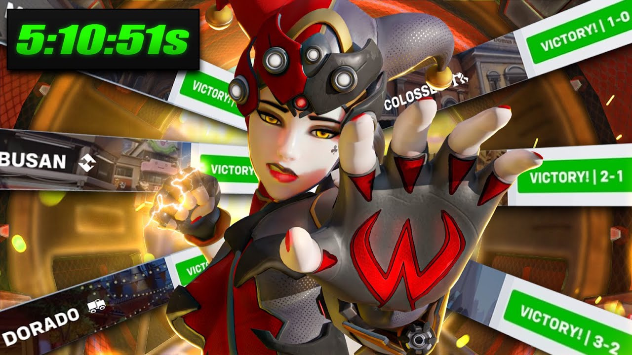 If I LOSE a game on Widowmaker, the video ENDS (Massive win streak)