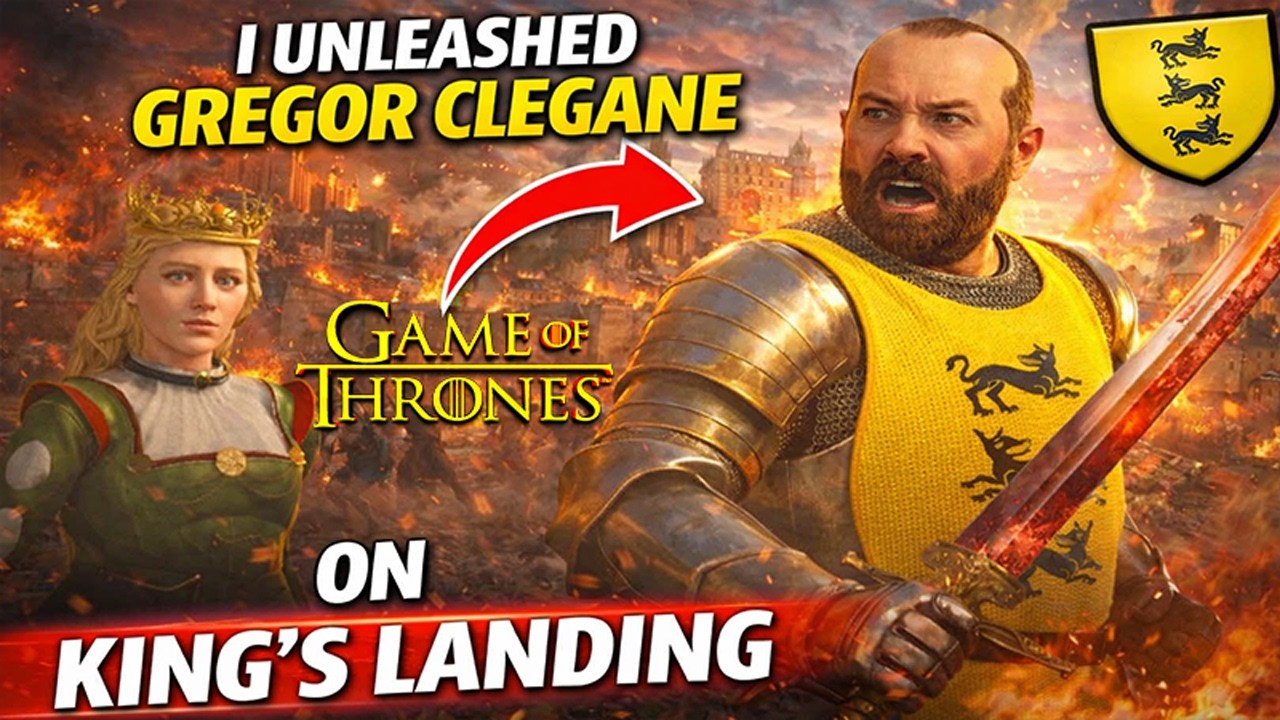 I Tried to Conquer King’s Landing as Gregor Clegane