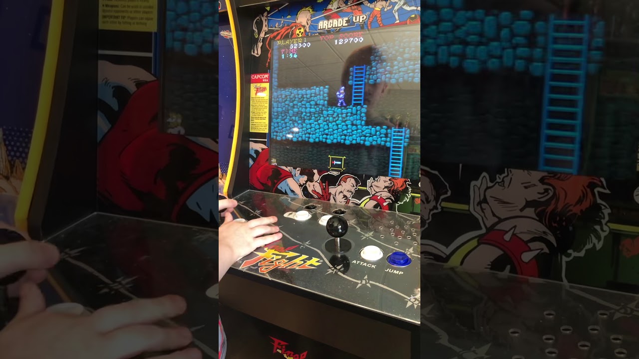 5 Year Old’s Run on Ghosts’ N Goblins Arcade1up