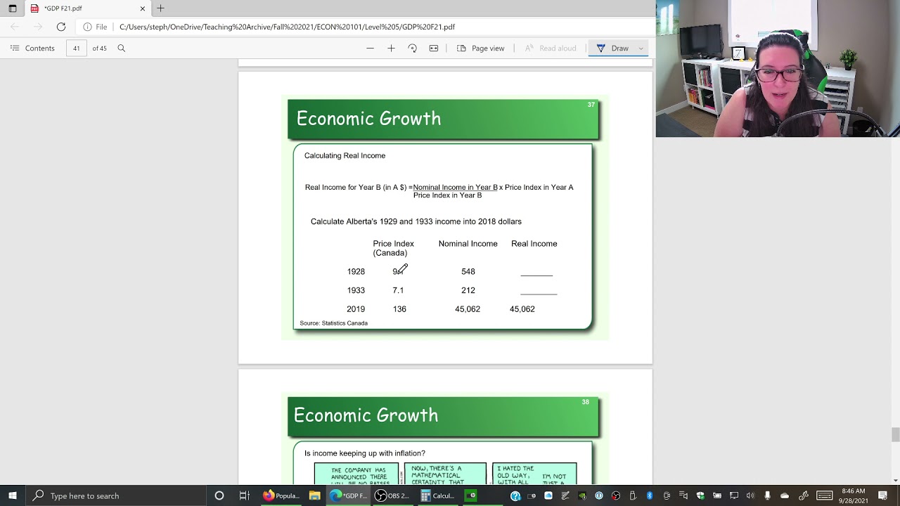 Real and Nominal Income