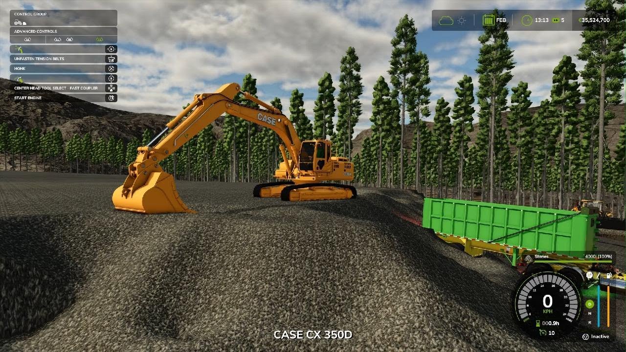 Farming Simulator 25 Hauling Stones