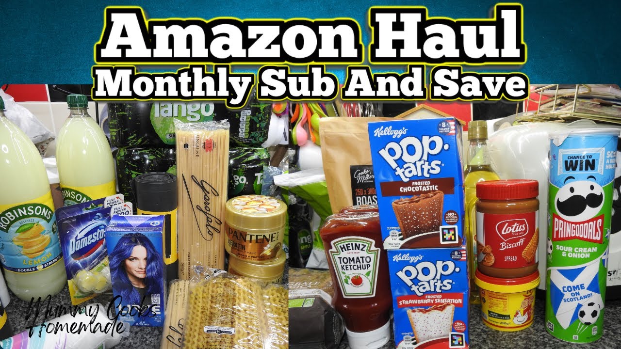 Huge Amazon Haul | Monthly Sub And Save for August 2024