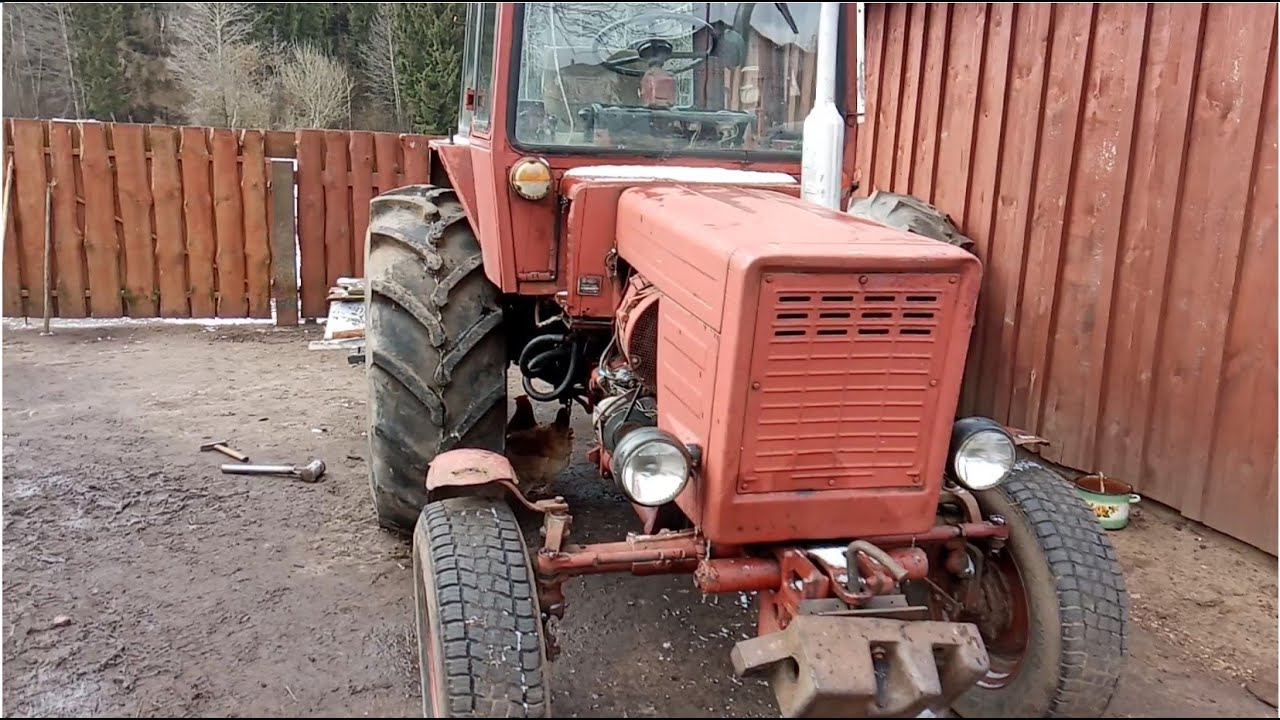 Широкие колёса на Т-25