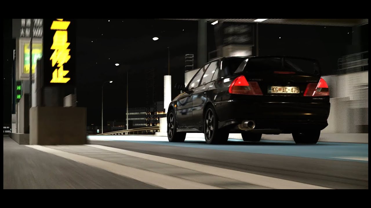 Assetto Corsa Cinematic - Mitsubishi Lancer CP9A pack