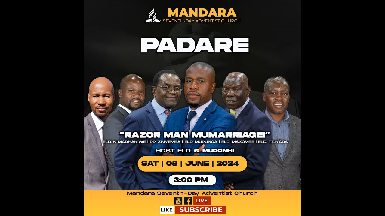 Mandara SDA Church || Padare || Title: Razor Man || 08 June 2024 || 3:00pm ||