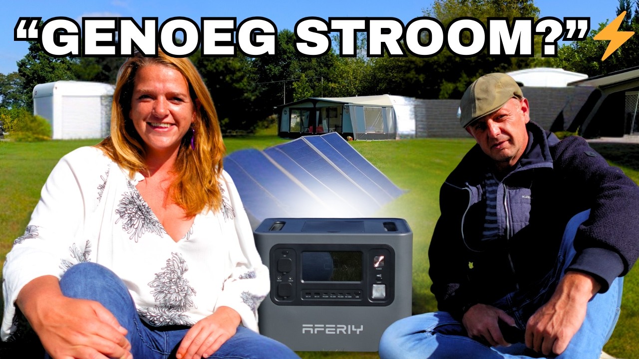 ⚡ Unboxing & Review: Aferiy P210 Powerstation – Onze Nieuwe Off Grid Energiebron! 🚐☀️ #184
