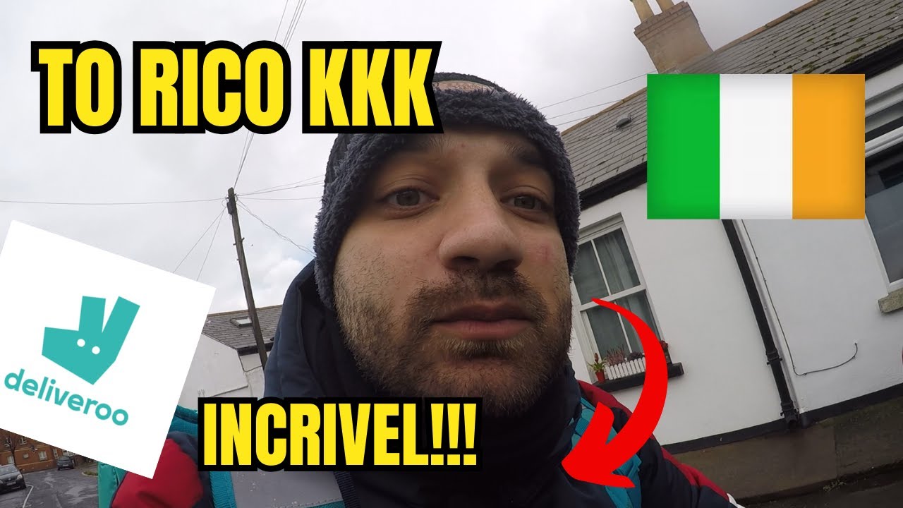 VEJA QUANTO FIZ EM 10 HORAS DE DELIVERY NA EUROPA | DUBLIN - IRLANDA | DELIVEROO