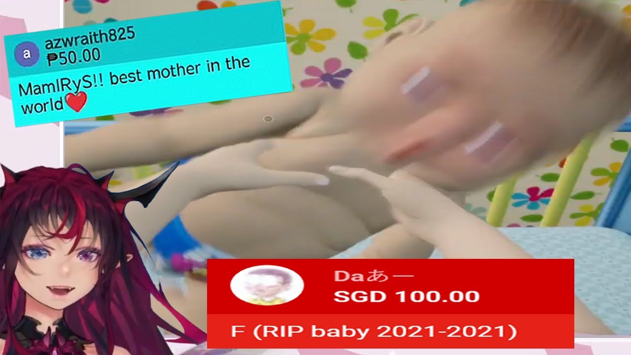 IRyS Becomes A Mom But Demon Side Takes Over / Hololive EN