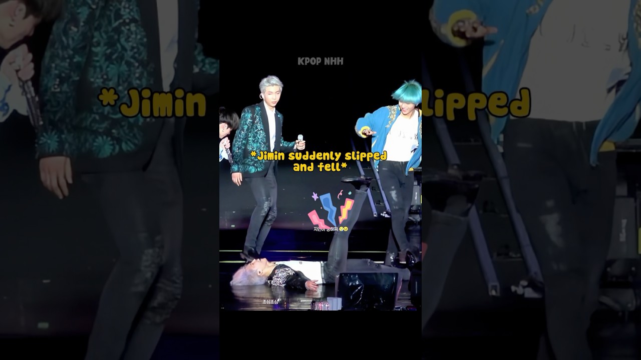 How Taehyung Cared After Jimin Slipped And Fell On The Floor 😭💜 #shorts #bts #vmin