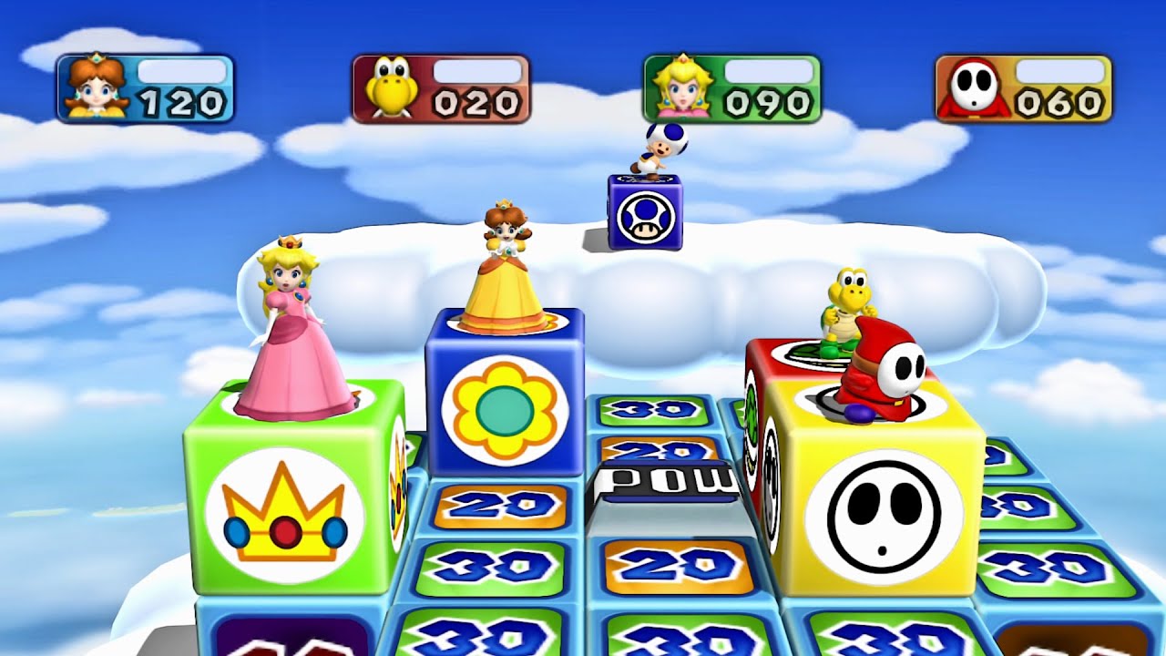 Join The Ultimate High Rollers In Mario Party 9: Daisy, Koopa, Peach And Shy Guy!