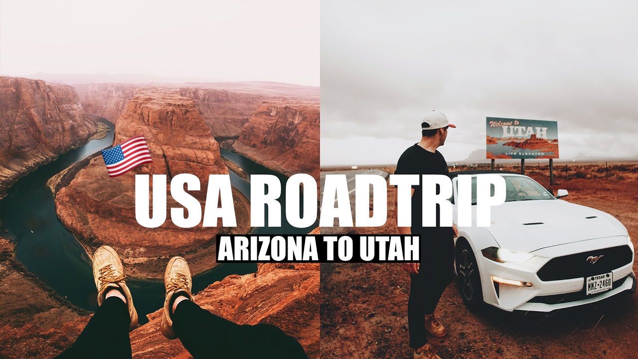 USA Roadtrip mit Mustang 🇺🇸🏜 II Grand Canyon, Horseshoe Bend & Monument Valley