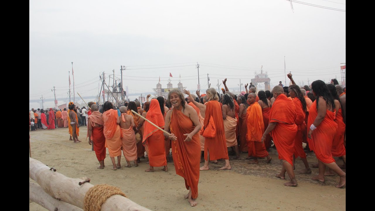 Hinduism Peace and Humanity  97 Mahakumbh Allahabad 2013 Naga Sadhvis