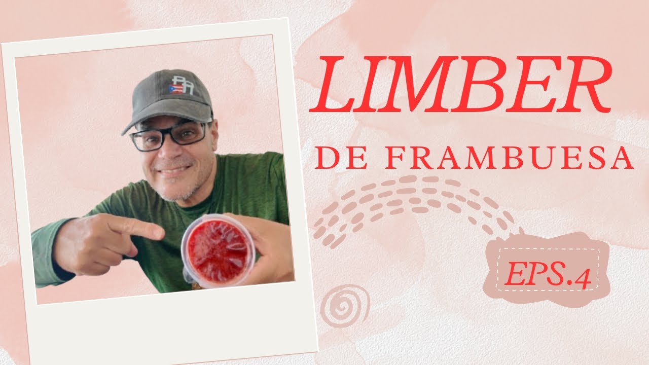 Receta de Limber de Frambuesa #limber #frambuesa #puertorico