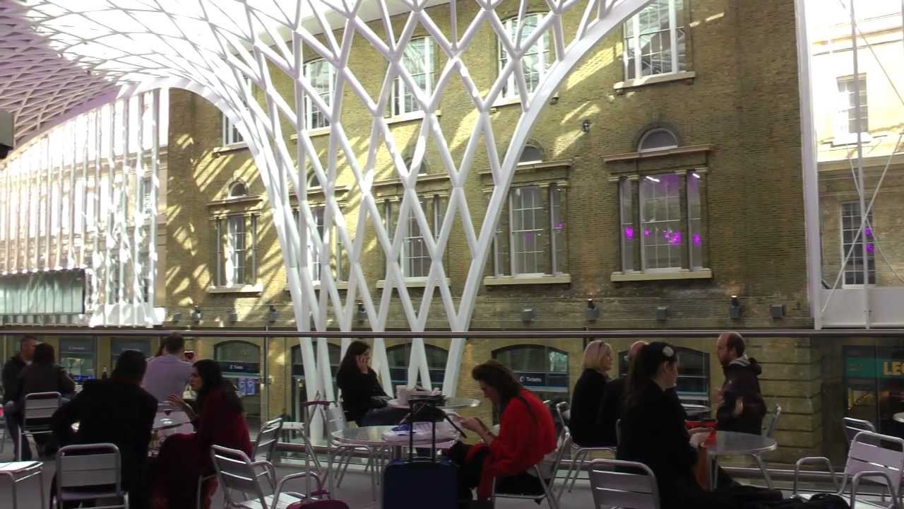 Very First Day London King's Cross Station New Western Concourse 18th March 2012