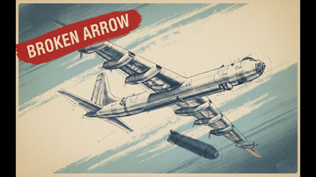 Авария бомбардировщика B-36 1950 года: первое потерянное американское ядерное оружие (Broken Arrow)