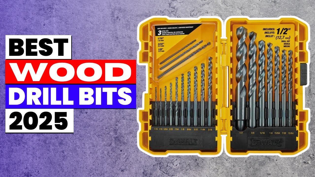 The 6 Best Wood Drill Bits 2026 🛠️ | Top Picks for Clean & Precise Drilling