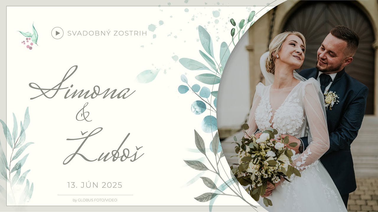 Simona & Ľuboš - Svadobný zostrih | Myslina | 4K