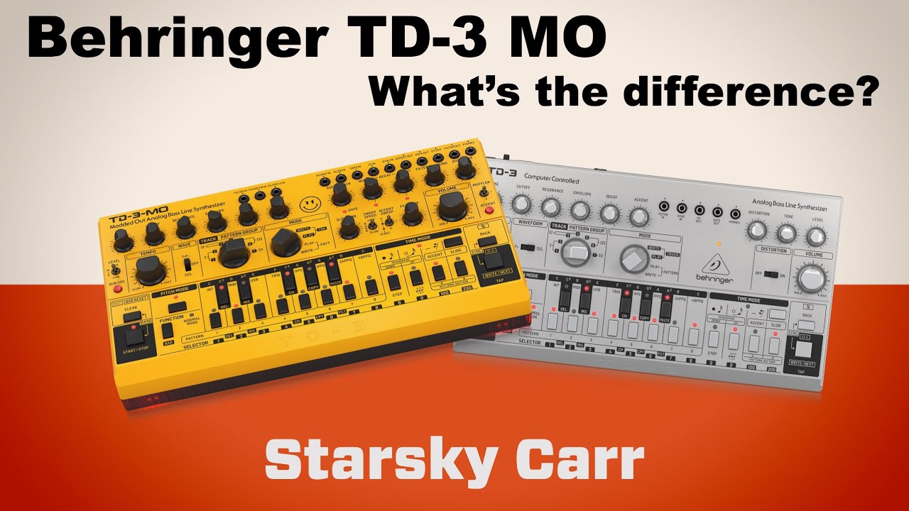 Behringer TD3-MO против TD-3 // Полное сравнение