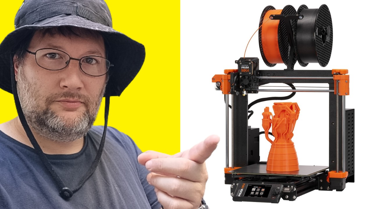 Esta Impresora 3D es un caño. Prusa MK4.