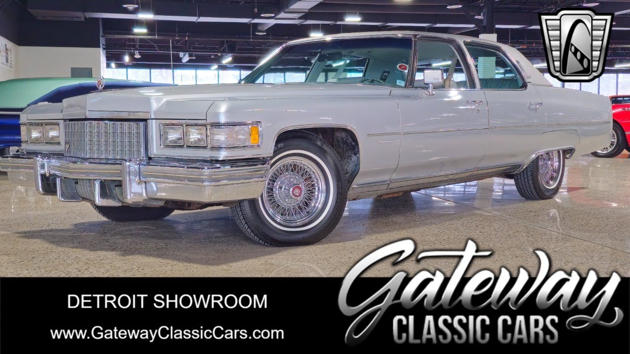 1976 Cadillac Fleetwood Gateway Classic Cars Detroit #2255 DET