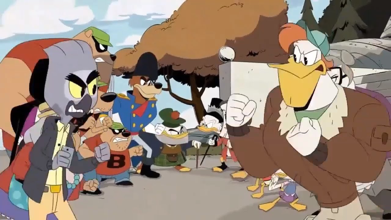 The Glomgolds vs The McDucks (Clip) | GlomTales! | Ducktales (2017)