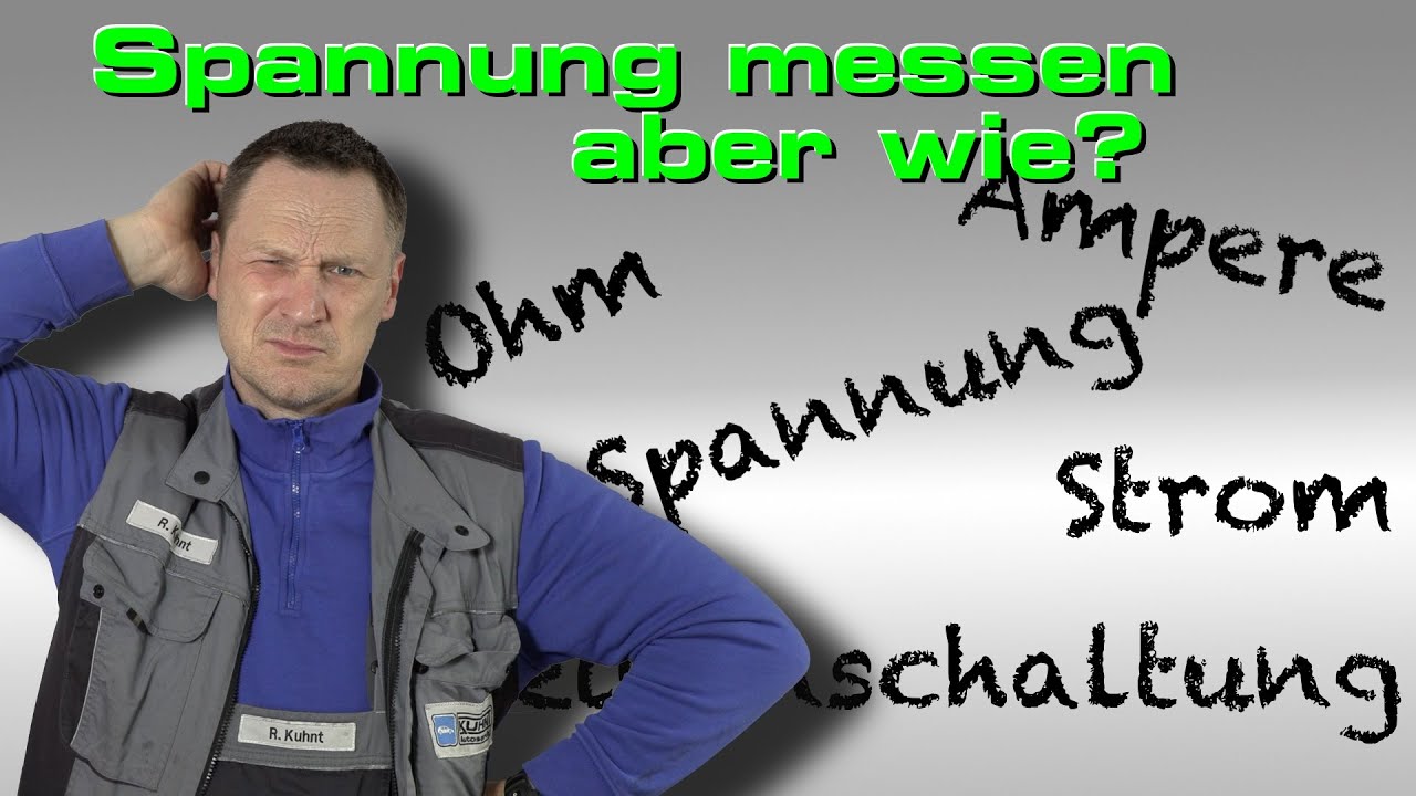 KFZ Elektrik 6 - Spannung messen in der Reihen- und Parallelschaltung